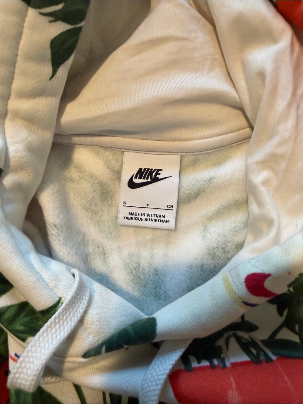 Nike basketball floral hoodie - Picture 4 of 4